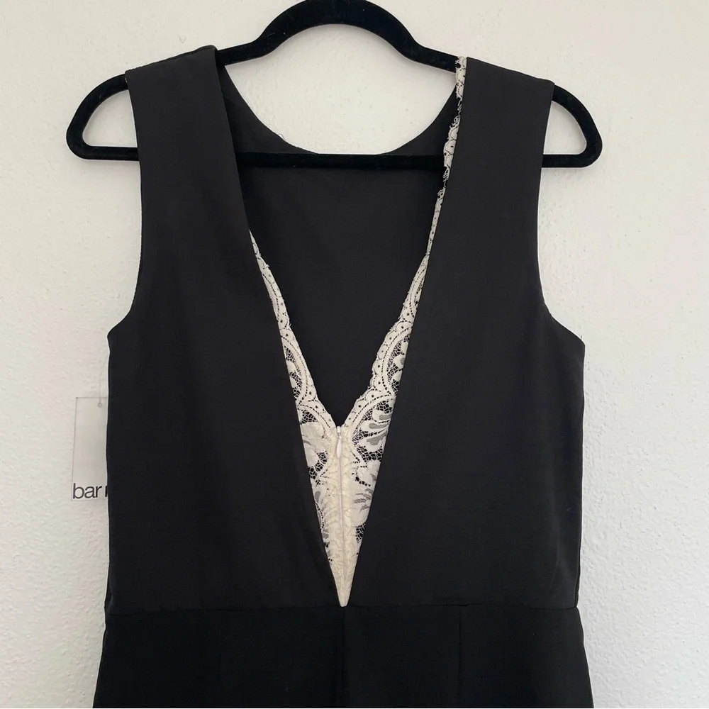 NWT Bar III Black Low-Back Romper Size XL - Picture 5 of 8
